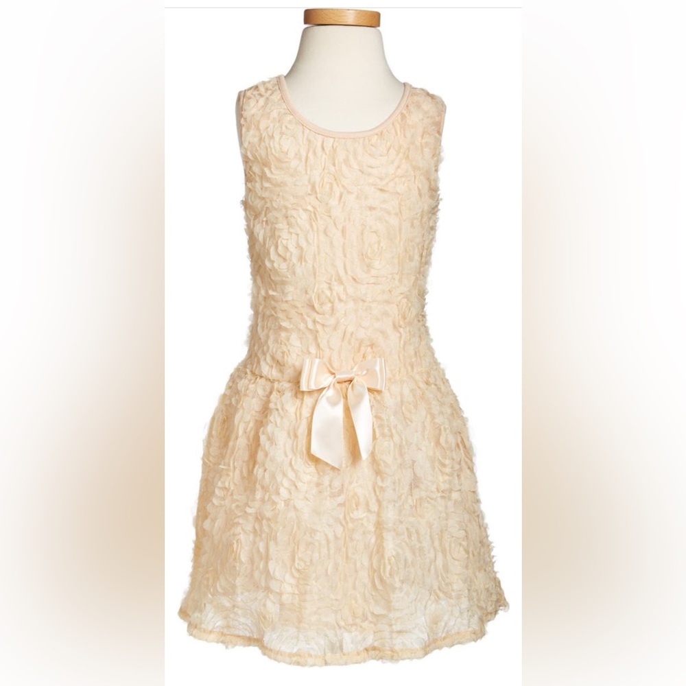 Popatu Rosette Drop waist dress size 4